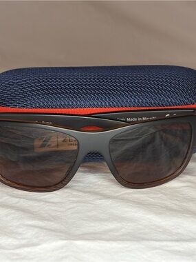 Zeal Men's Polarized Brown/Black Sunglasses